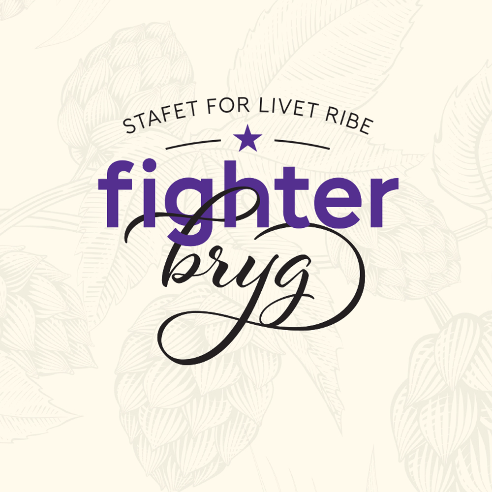 Design af Fighter bryg for Stafet for Livet Ribe